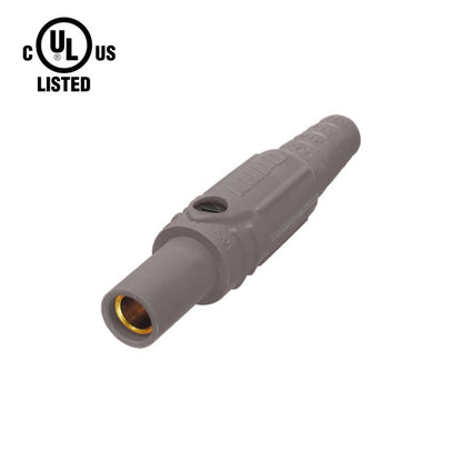 KL-150LFGY - K-LOK 150 A Single-Pole Line Connector Female Grey