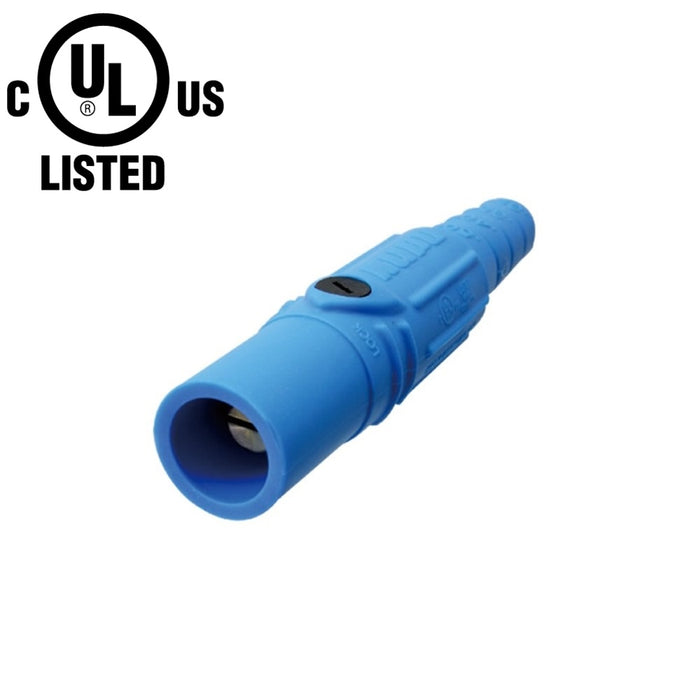 K-LOK 150 A Single-Pole Line Connector, Male, Blue, 600 V Maximum