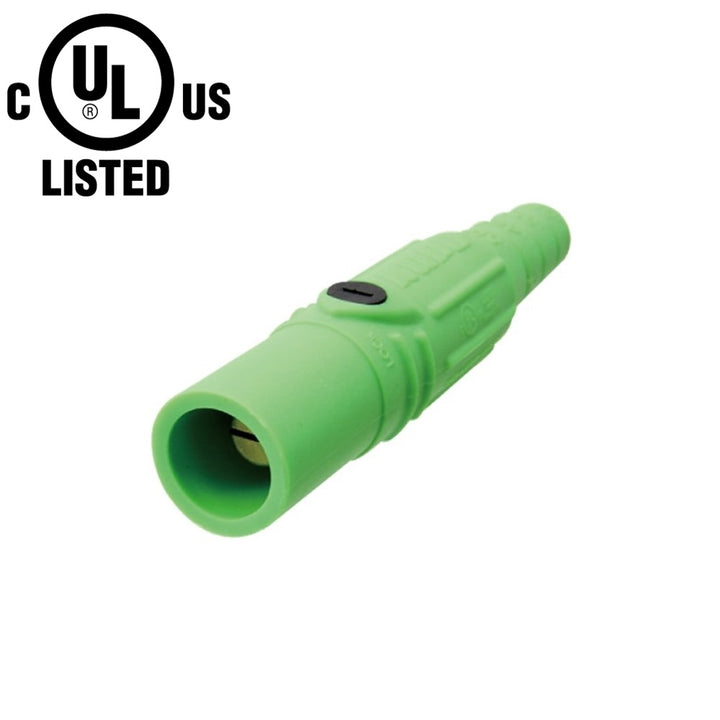 KL-150LMG - K-LOK 150 A Single-Pole Line Connector Male Green