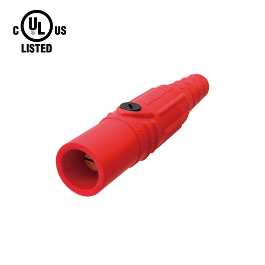 KL-150LMR - K-LOK 150 A Single-Pole Line Connector Male Red