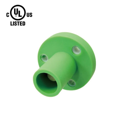 KL-150SMG - K-LOK 150 A Single-Pole Panel Mount Receptacle Male (Thread-Stud Type) Green