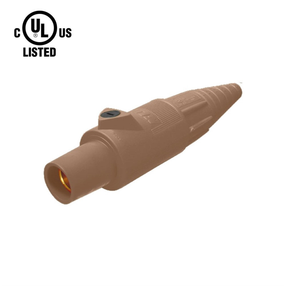 KL-400LFBN - K-LOK 400 A Single-Pole Line Connector Female Brown