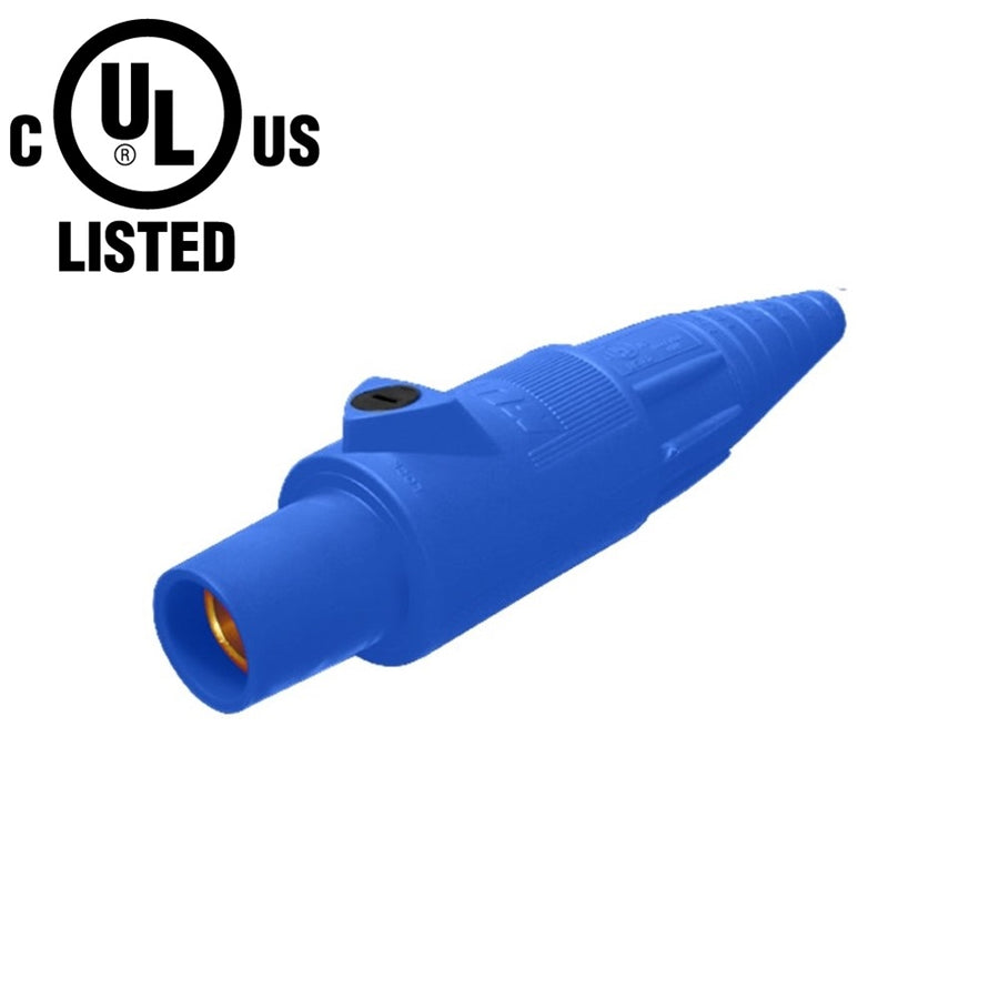 KL-400LFB - K-LOK 400 A Single-Pole Line Connector, Female, Blue, 600 V Maximum
