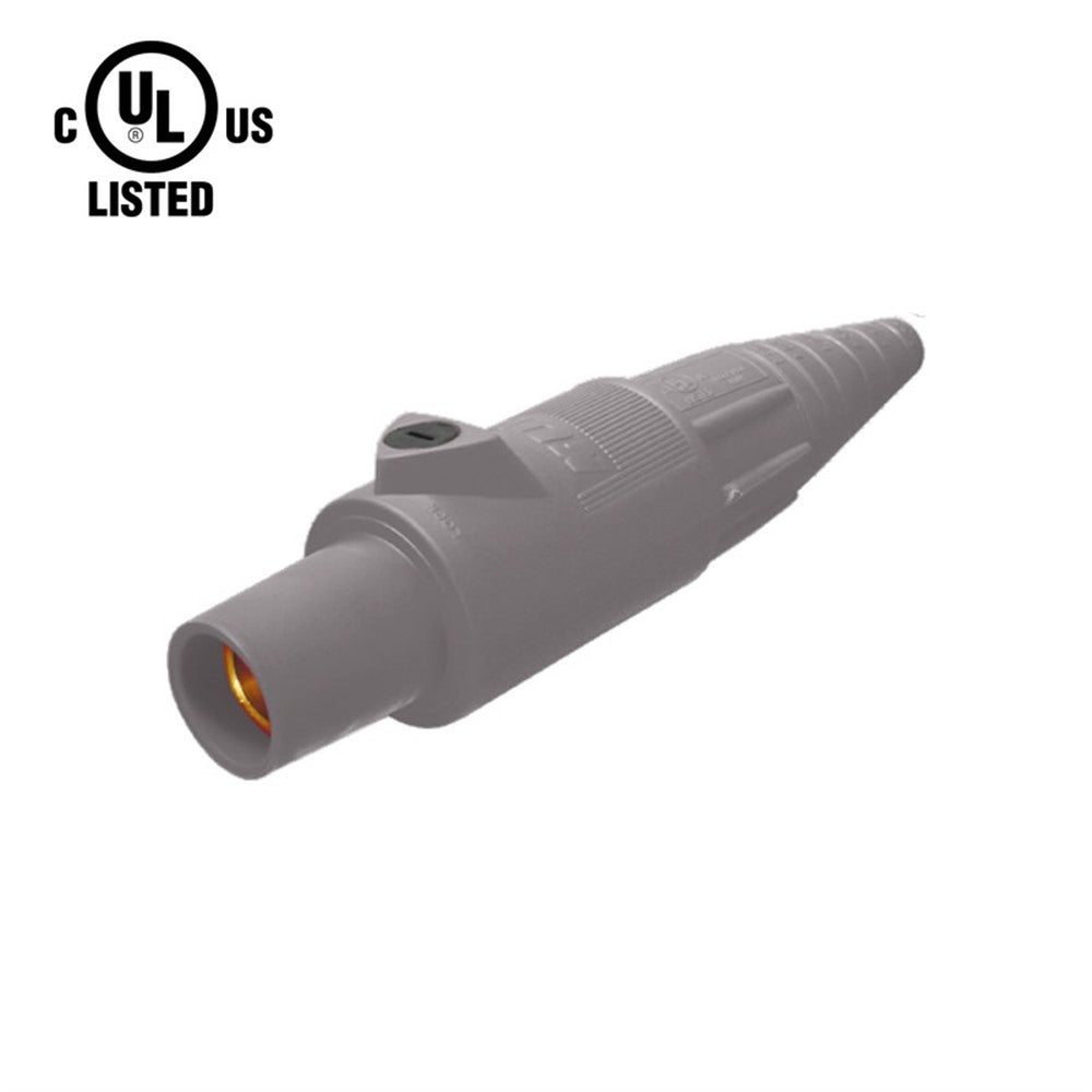 KL-400LFGY - K-LOK 400 A Single-Pole Line Connector Female Grey