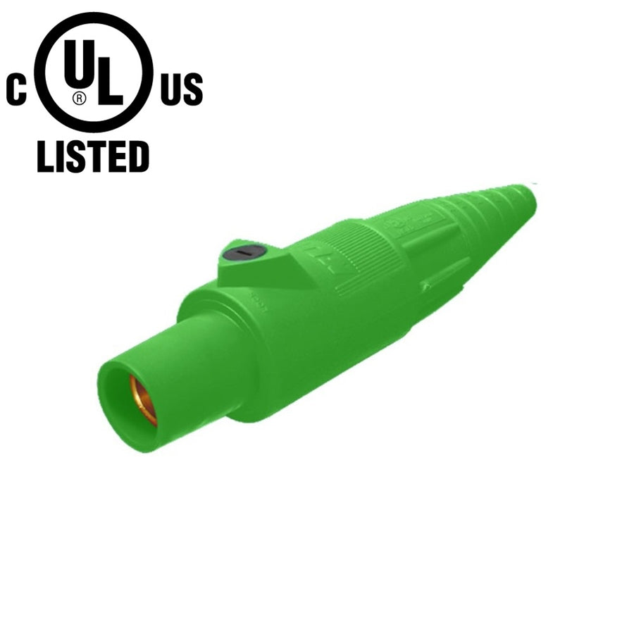 KL-400LFG - K-LOK 400 A Single-Pole Line Connector, Female, Green, 600 V Maximum