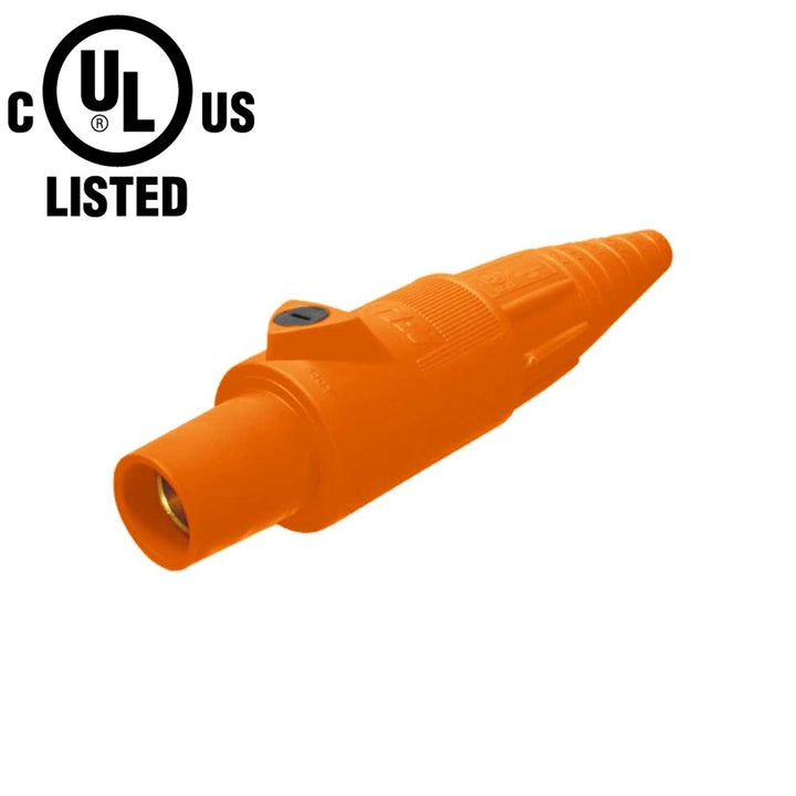 KL-400LFO - K-LOK 400 A Single-Pole Line Connector Female Orange