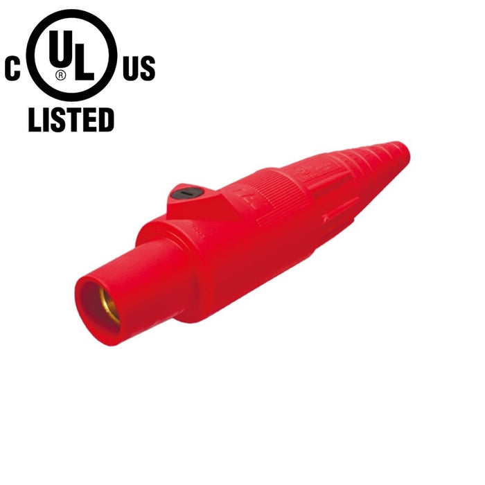 K-LOK 400 A Single-Pole Line Connector, Female, Red, 600 V Maximum