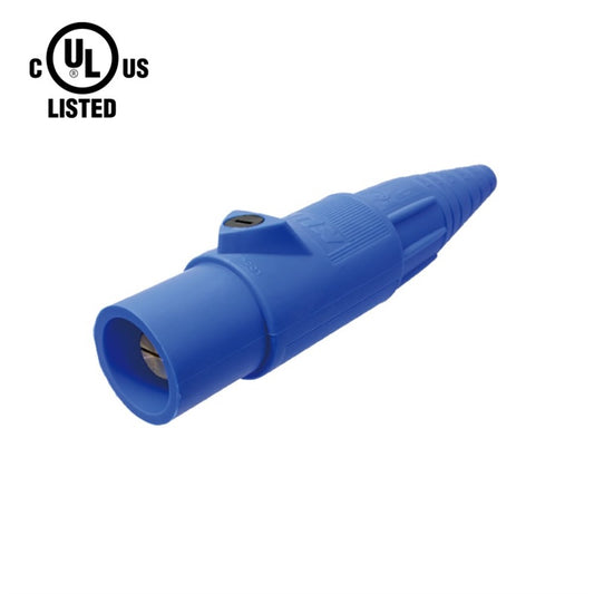 KL-400LMB - K-LOK 400 A Single-Pole Line Connector Male Blue