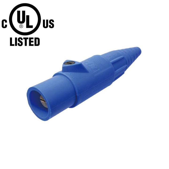 KL-400LMB - K-LOK 400 A Single-Pole Line Connector Male Blue