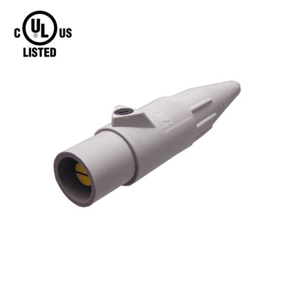 KL-400LMGY - K-LOK 400 A Single-Pole Line Connector Male Grey