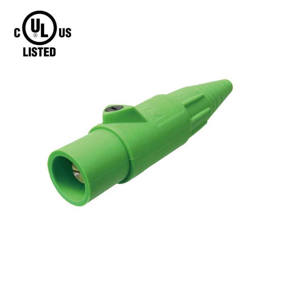 KL-400LMG - K-LOK 400 A Single-Pole Line Connector Male Green
