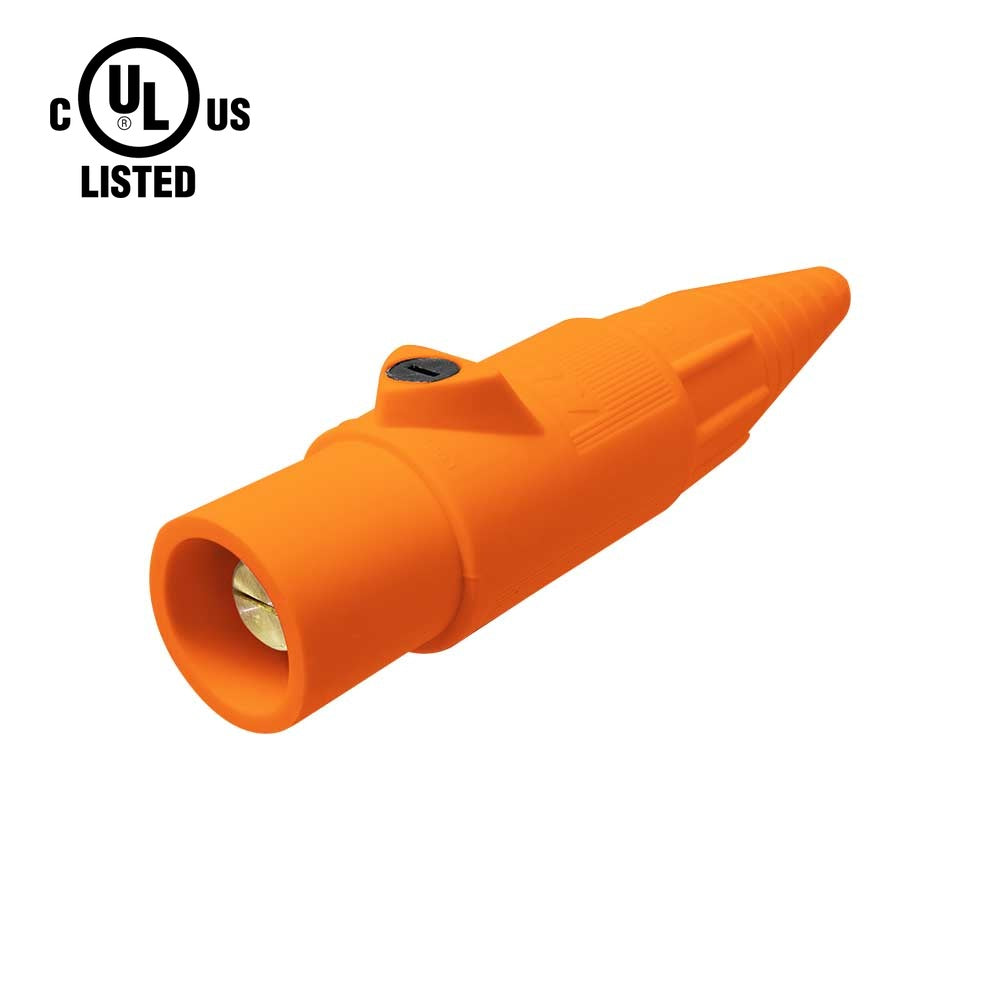 KL-400LMO - K-LOK 400 A Single-Pole Line Connector Male Orange