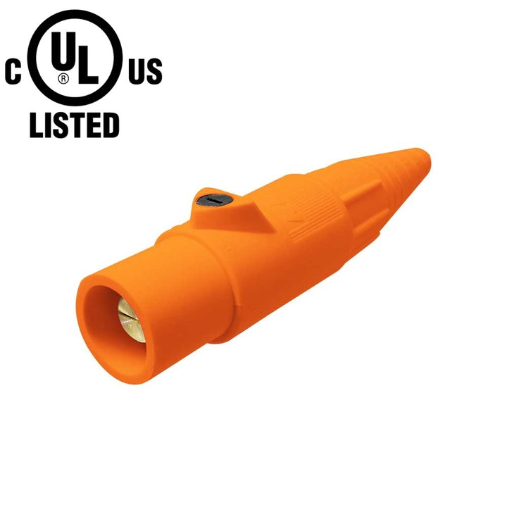 KL-400LMO - K-LOK 400 A Single-Pole Line Connector Male Orange