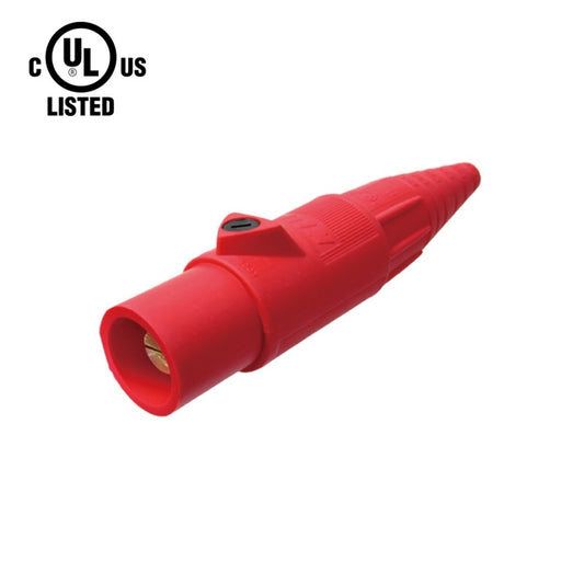KL-400LMR - K-LOK 400 A Single-Pole Line Connector Male Red