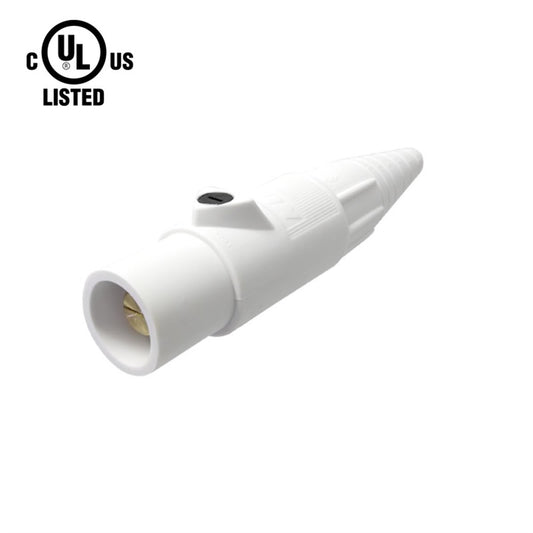 KL-400LMW - K-LOK 400 A Single-Pole Line Connector Male White