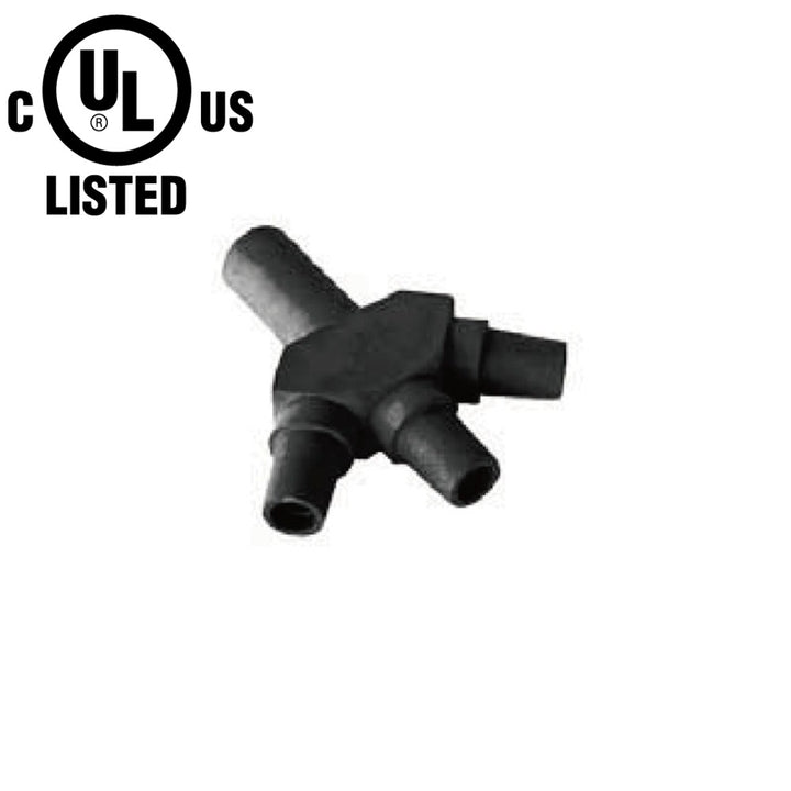 KL-400M3 FBK - KUPO 400 A Single Pole Three-Fer Connector - Black