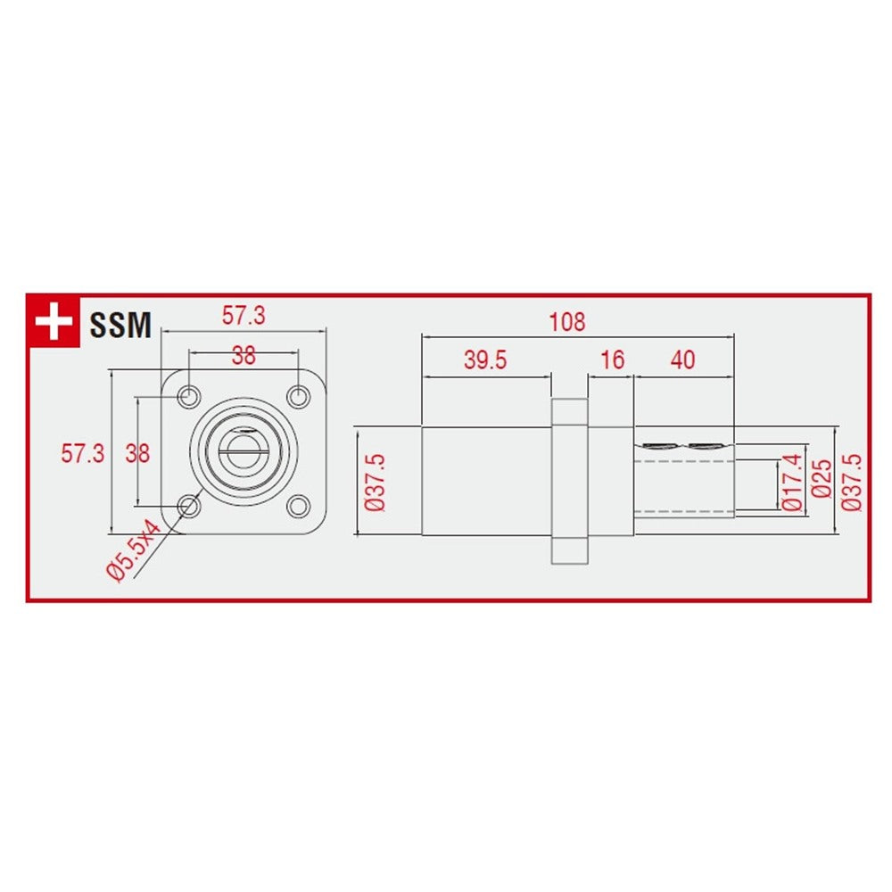 KL-400SSMB - K-LOK 400 A Single-Pole Panel Mount Receptacle Male (Double Set Screw Type) Blue panel mount dimension diagram