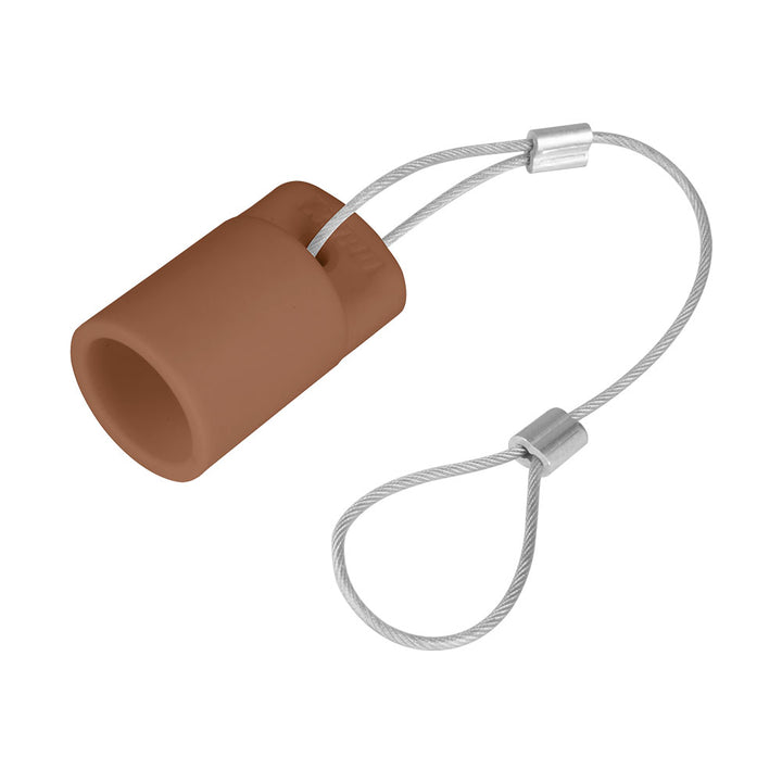 KL-40FPCBN - K-LOK 400 A Female Connector Protective Cap, Brown