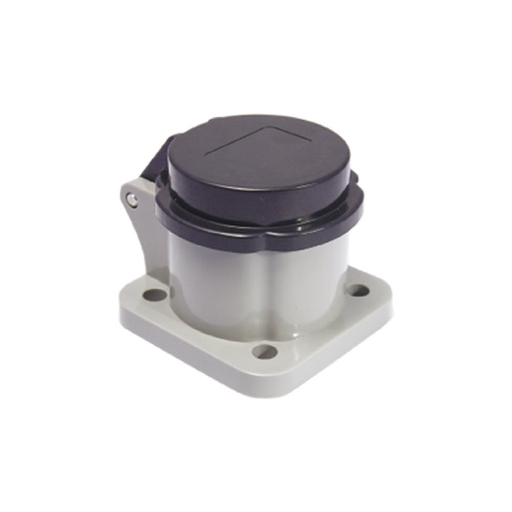 KL-DCBK - K-LOK Dust Cover for 400 A Cam-Type Receptacle, Black