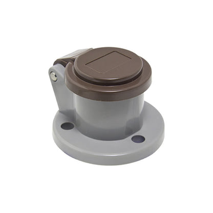 KL-DCBN2 - K-LOK Dust Cover for 150 A Cam-Type Receptacle, Brown