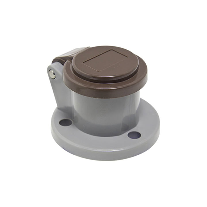 KL-DCBN2 - K-LOK Dust Cover for 150 A Cam-Type Receptacle, Brown