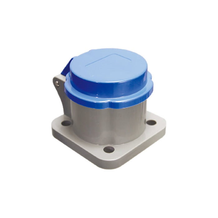 KL-DCB - K-LOK Dust Cover for 400 A Cam-Type Receptacle, Blue