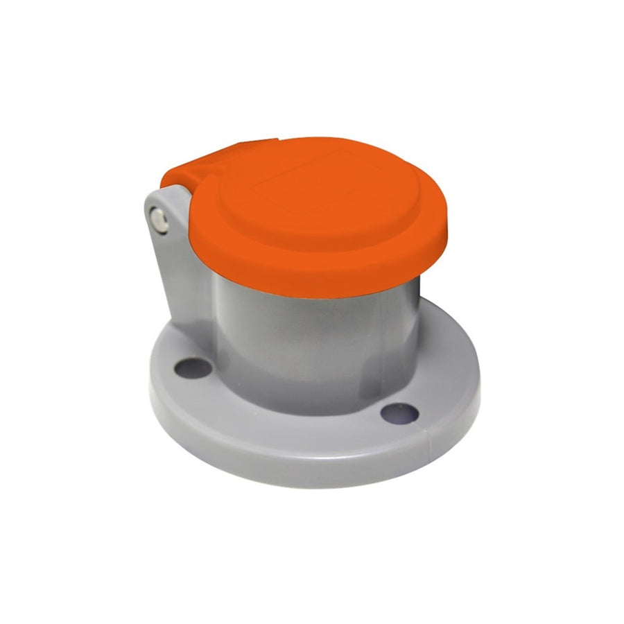 KL-DCO2 - K-LOK Dust Cover for 150 A Cam-Type Receptacle, Orange