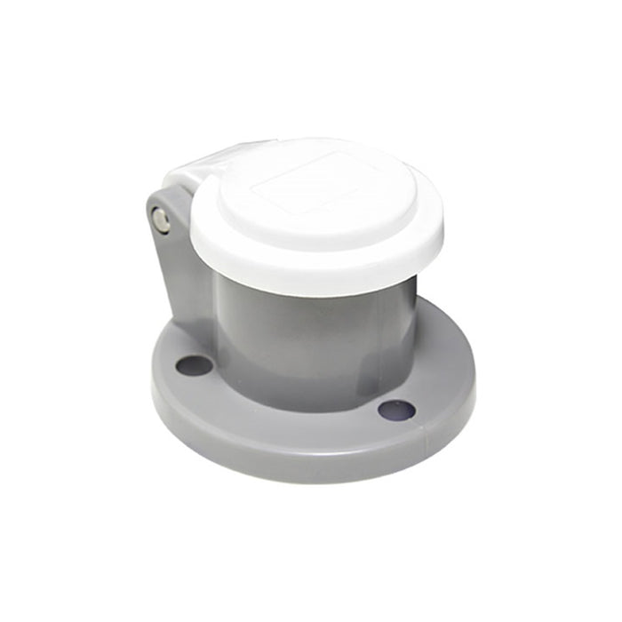 KL-DCW2 - K-LOK Dust Cover for 150 A Cam-Type Receptacle, White