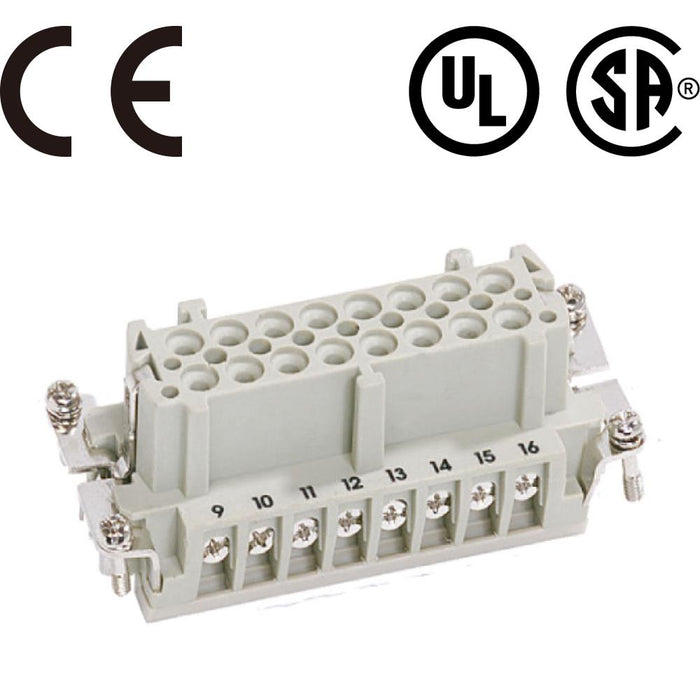 KM16 F - KUPO Multi-Pin 16-Pin Socket Insert