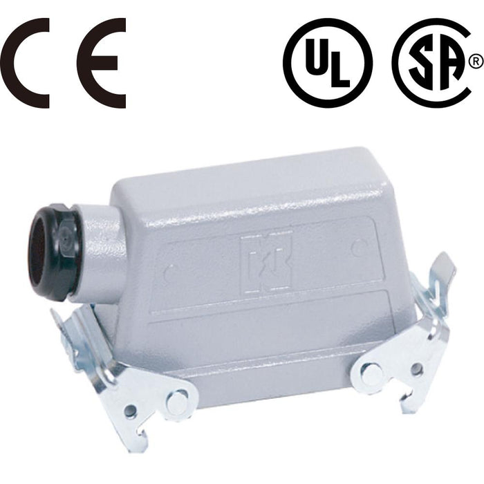 KM16H5 - KUPO Multi-Pin 16-Pin Closed Side Outlet Hood