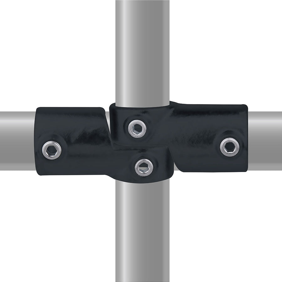 KPC-048B - Pipe Clamp Base Flange (alternate profile) (Black)