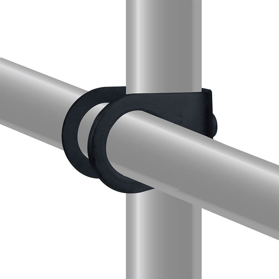 KPC-060B - Pipe Clamp Clamp-On Crossover (Black)