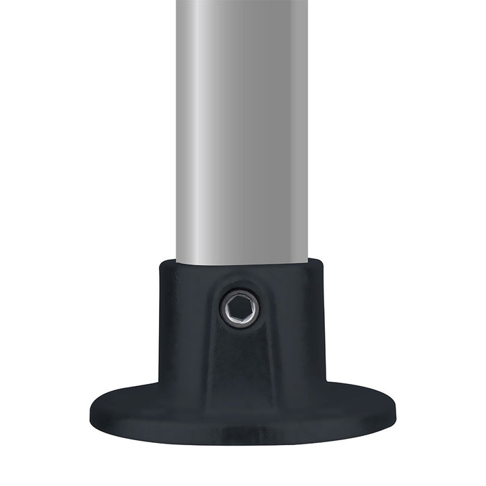 KPC-131B - Pipe Clamp Base Flange (Black)