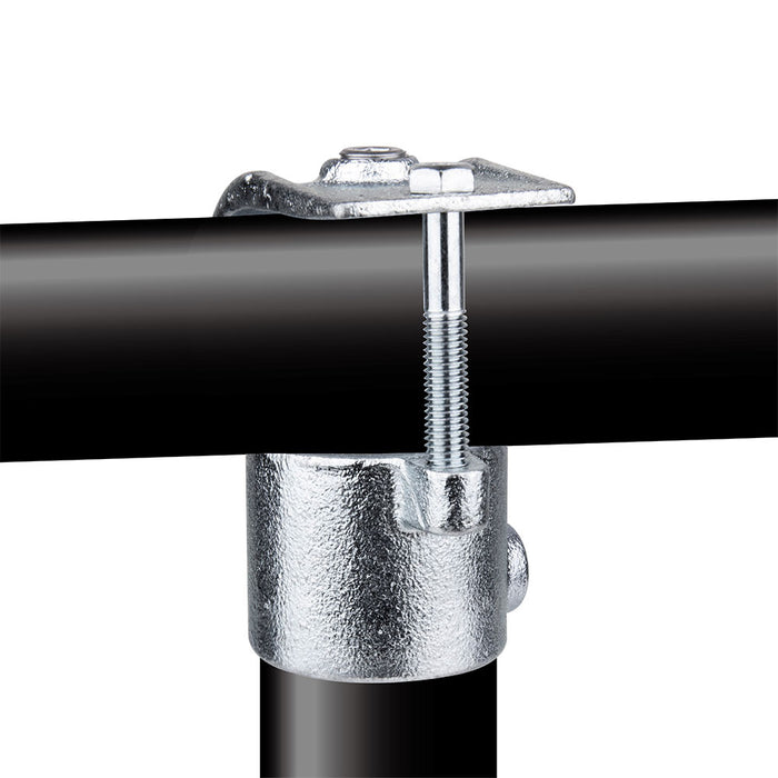 KPC-135 - Pipe Clamp Clamp-On Tee (Silver)