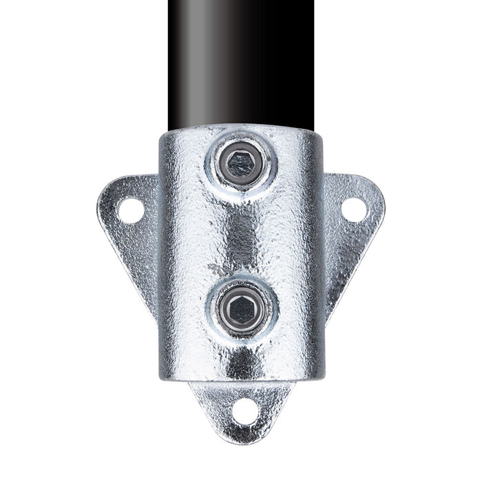 KPC-146 - Pipe Clamp Side Palm Fixing (Silver)