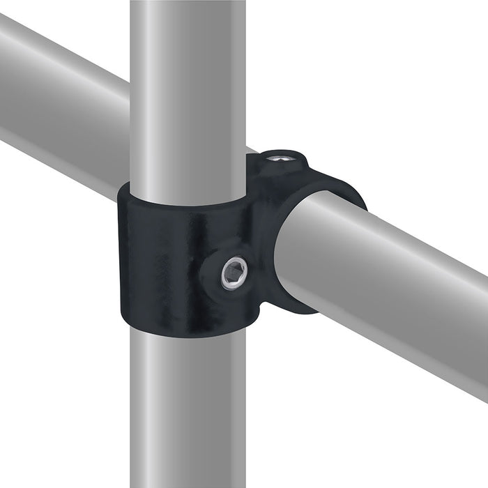 KPC-161B - Pipe Clamp 90? Crossover (Black)