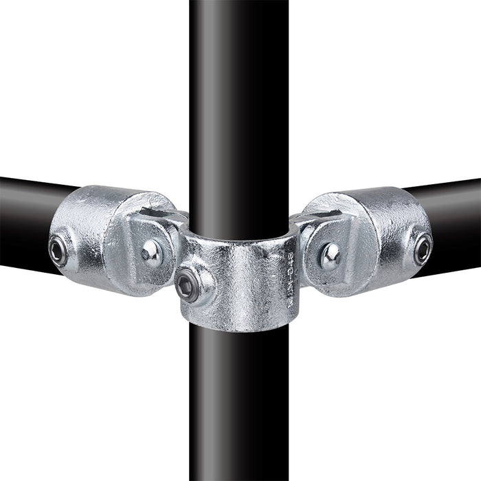 KPC-168 - 90? Corner Swivel (Silver)