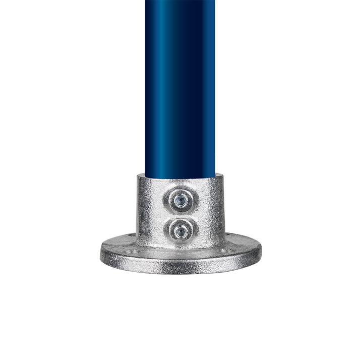 KPC-A1242 - Round Base Flange (Polished) fitting view