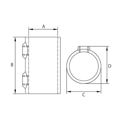 KPC-A1470 - Plug (Polished) dimension diagram