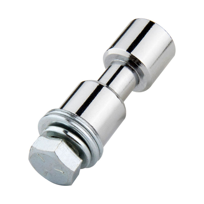 KS-013 F - 17 mm Spigot, Chrome-Plated 3/8"-16 Female Threaded with Bolt and Washer