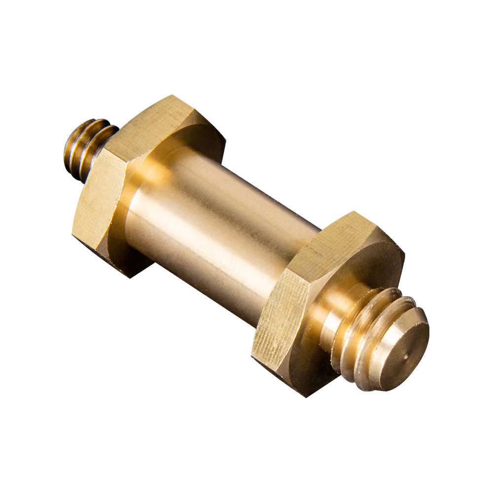 KS-014 - Hex Stud 3/8"-16 Male and 1/4"-20 Male mounted detail, hex stud close-up