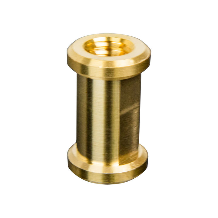 KS-015R - Round Stud 3/8"-16 Female and 1/4"-20 Female