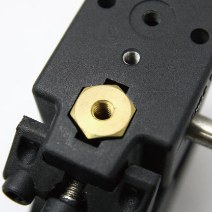 KS-015 - Hex Stud 3/8"-16 Female and 1/4"-20 Female mounted detail