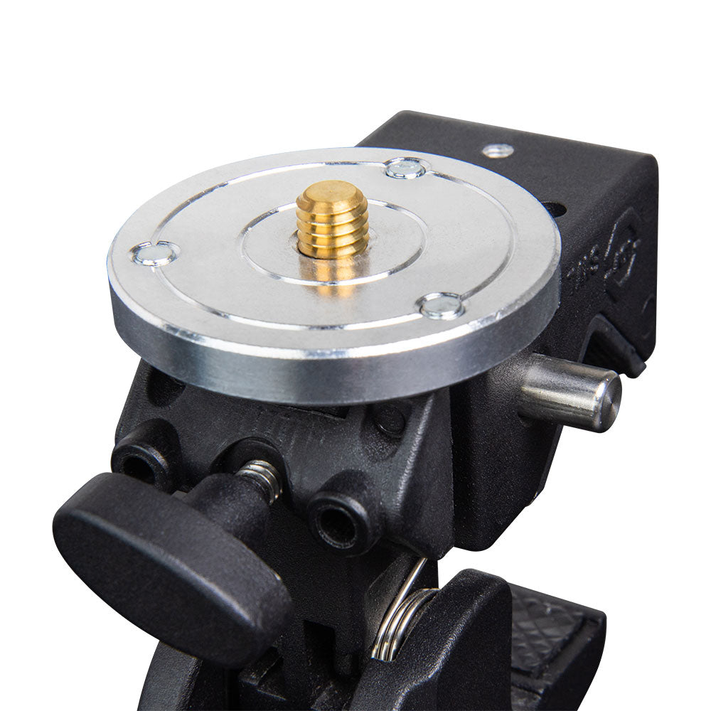 KS-023H - 3/8" Head Mounting Plate with 5/8" Hex Stud mounted setup, mounted plate application setup