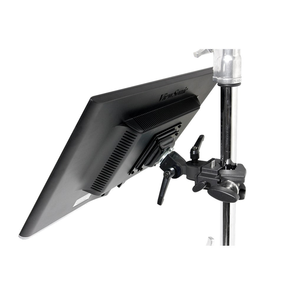 KS-088 - Monitor Arm with Hex Baby Pin rear monitor mounting setup