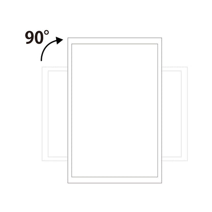 KS-088 - Monitor Arm with Hex Baby Pin rotation diagram