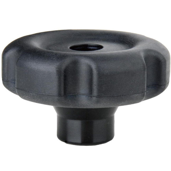 KS-125 - Plastic Knob with Rubber Cover and M10 Female Thread