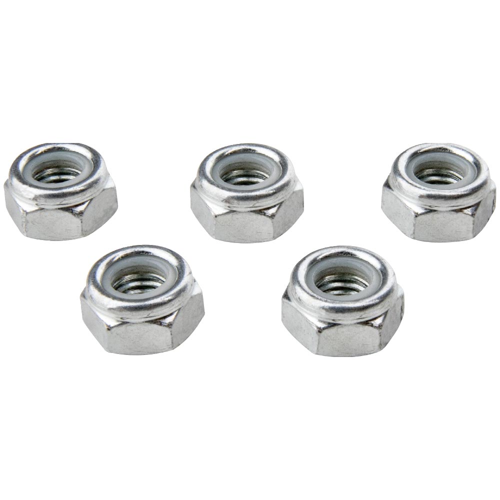 KS-176 - Nylon Locking Nut for 3/8"-16, Set of 5