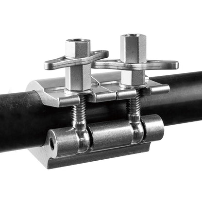 KS-1901 - Speed Wing Nut M10 mounted pipe clamp setup