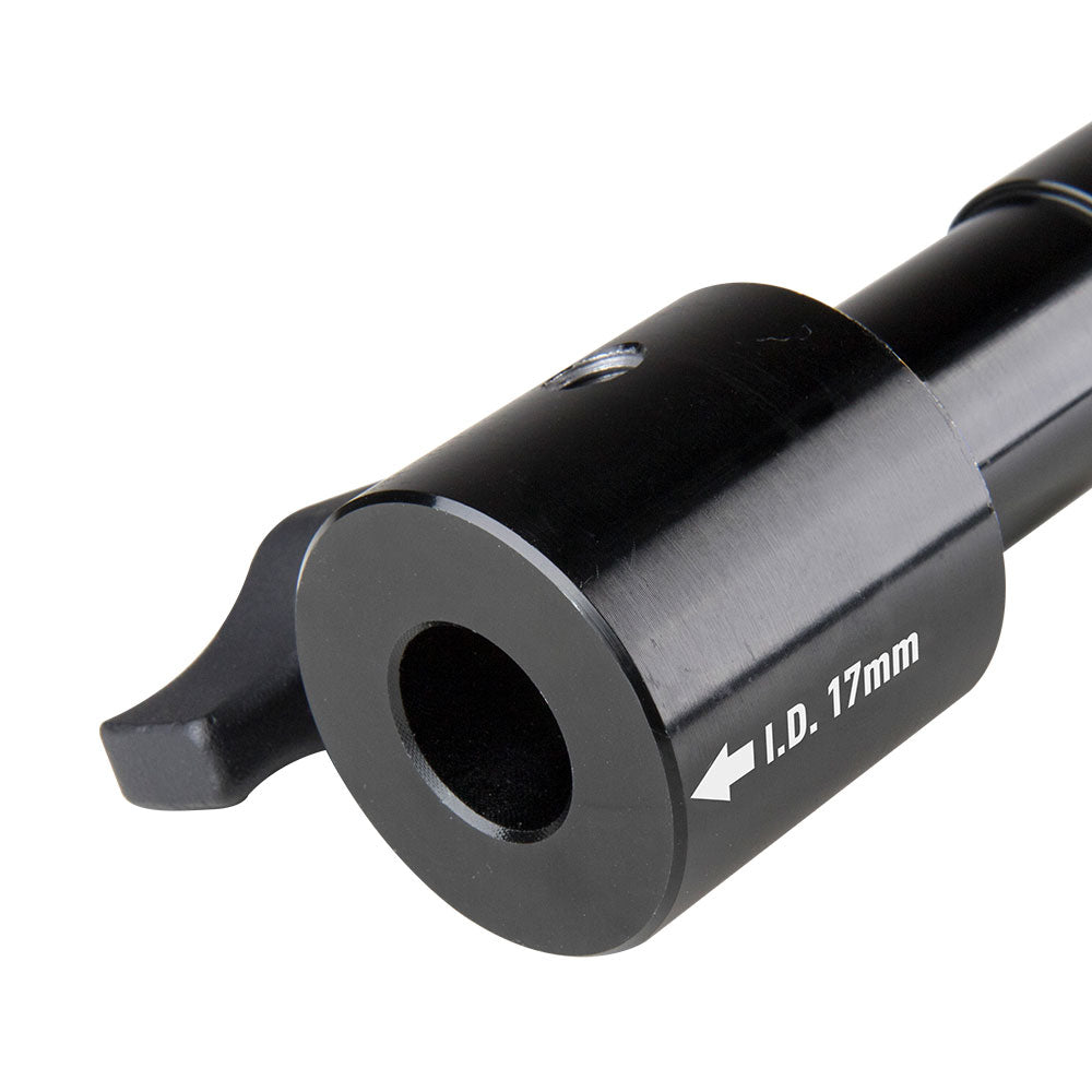 KS-202B - Double End TVMP Spigot with 17 mm Receiver Black alternate view or mounted detail